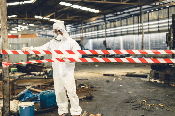 Professional Unattended Death Cleanup technician working in Fawnskin, CA